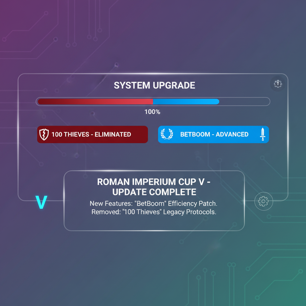 100 Thieves eliminated from Roman Imperium Cup V by BetBoom