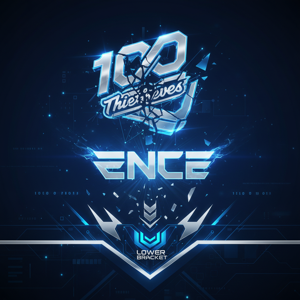 100 Thieves taken down by ENCE, fall to lower bracket at DraculaN Season 5
