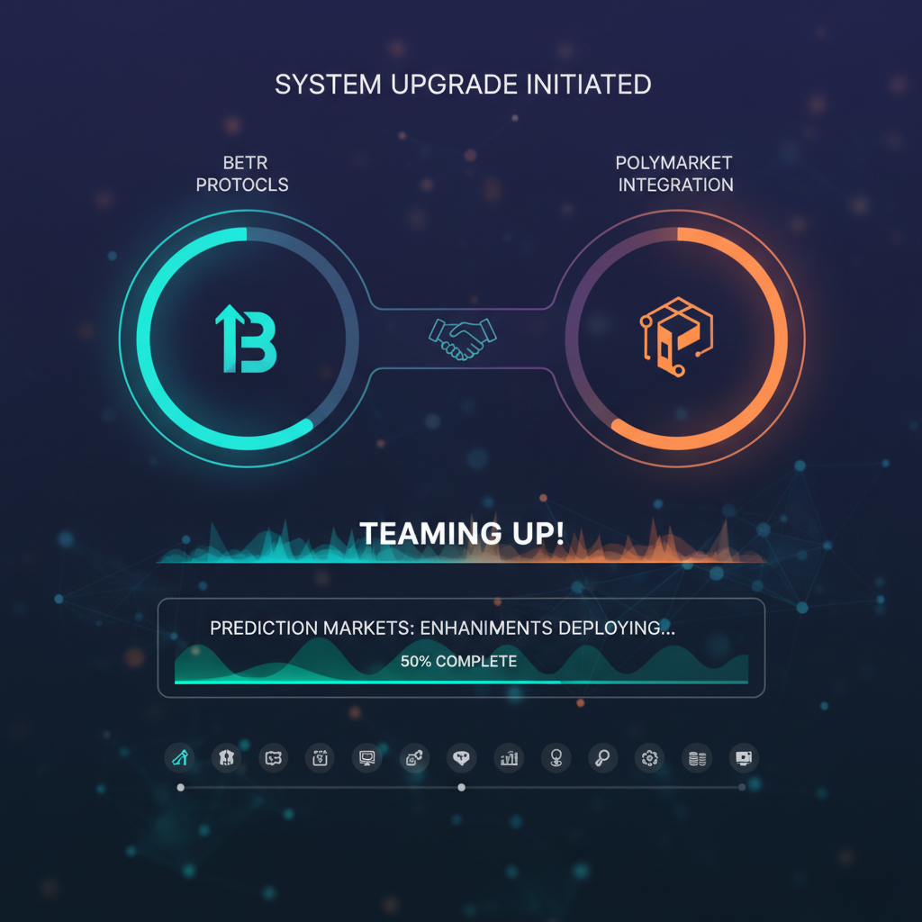 Betr and Polymarket team up to bring prediction markets to users