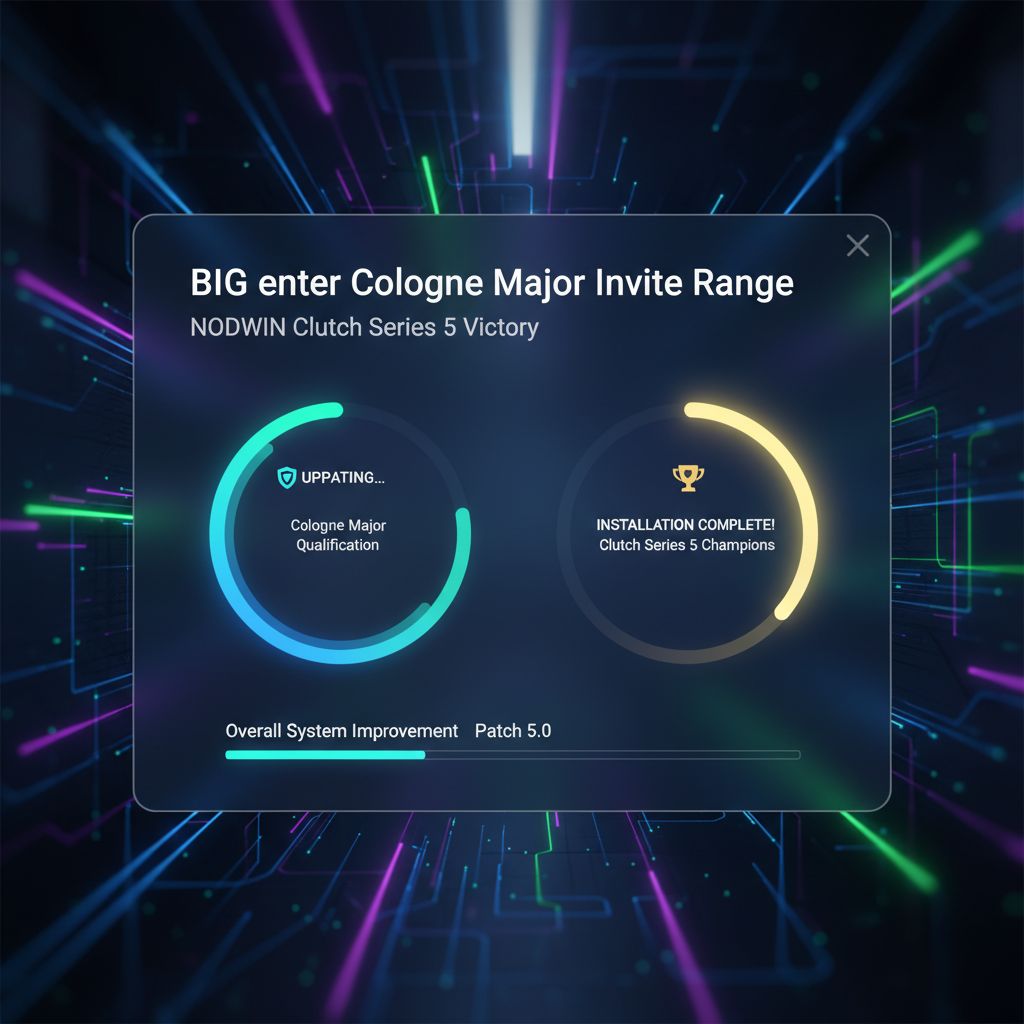 BIG enter Cologne Major invite range with NODWIN Clutch Series 5 victory