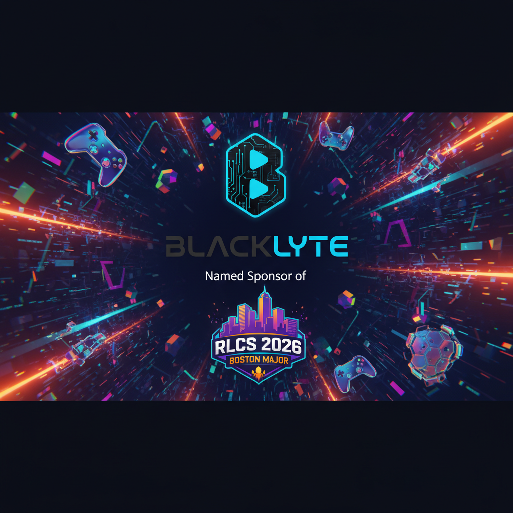 Blacklyte named sponsor of RLCS 2026 Boston Major