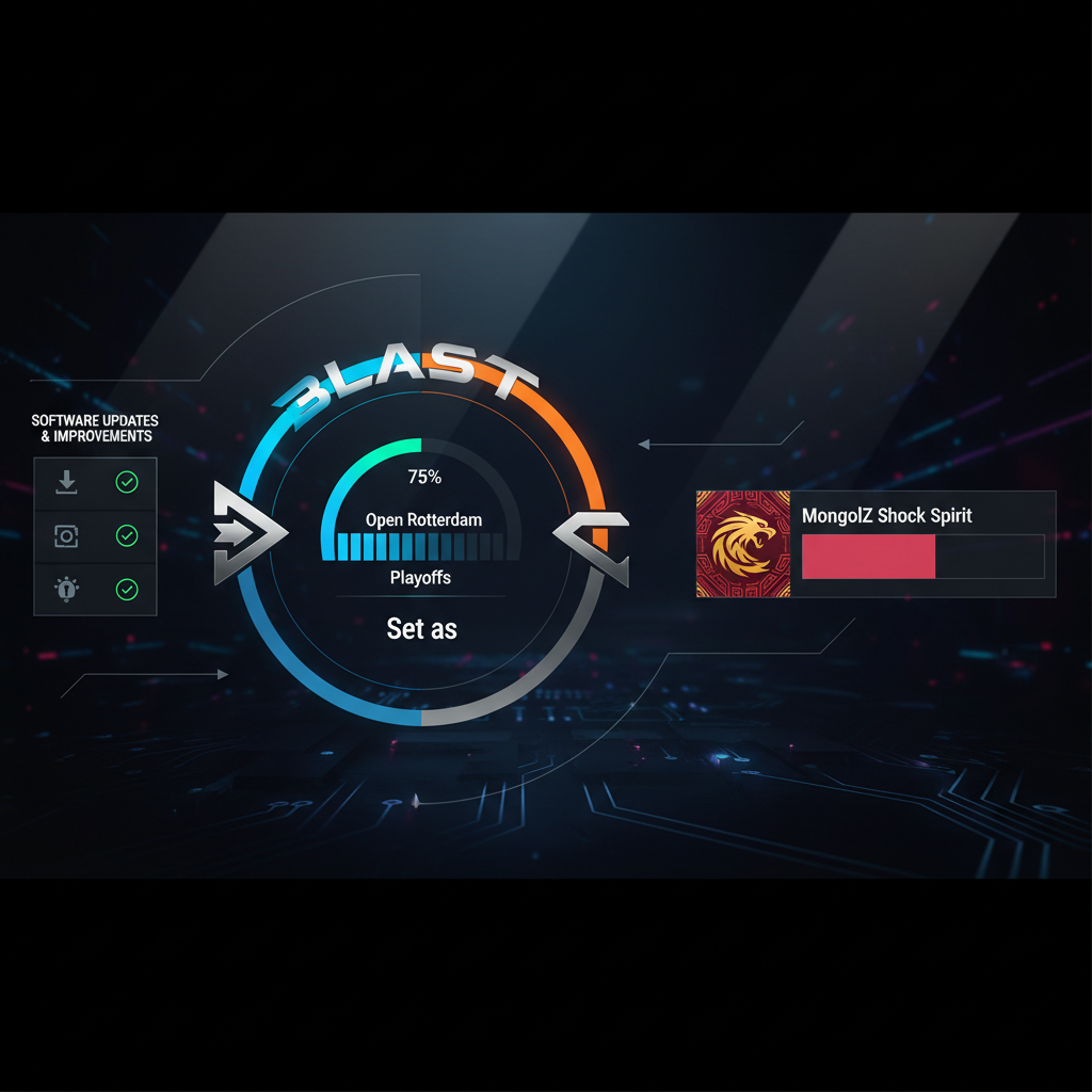 BLAST Open Rotterdam Playoffs Set as MongolZ Shock Spirit