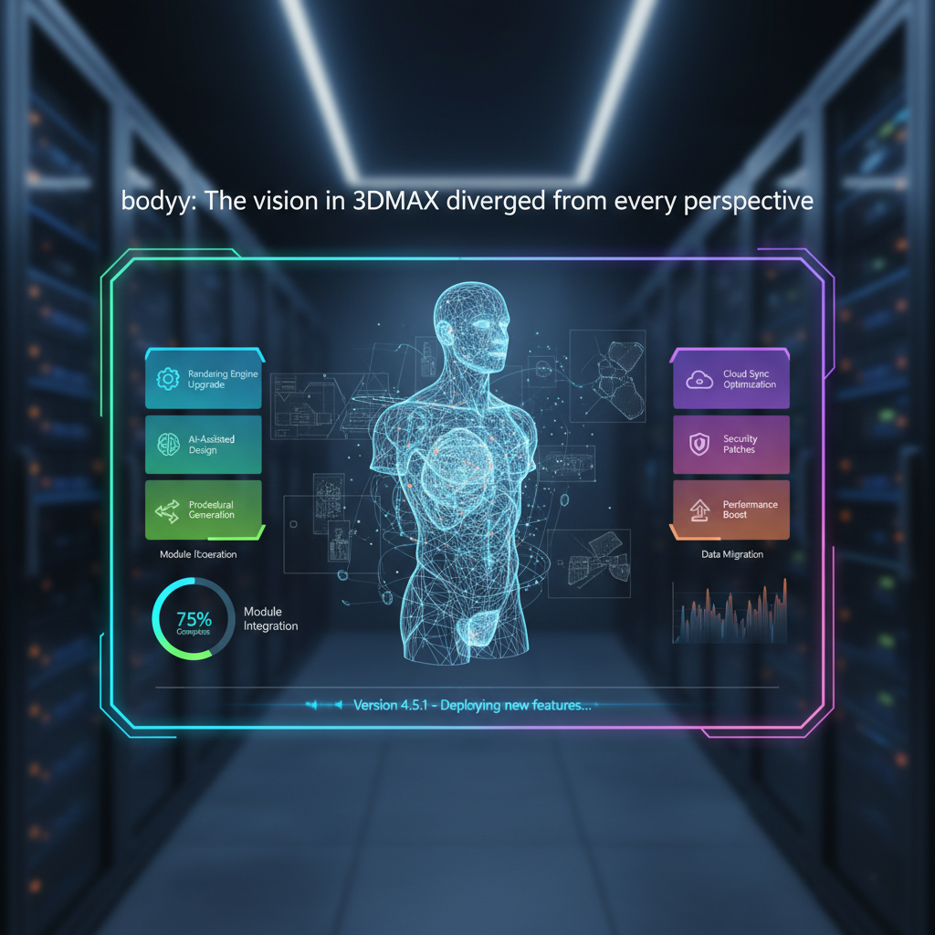 bodyy: "The vision in 3DMAX diverged from every perspective"