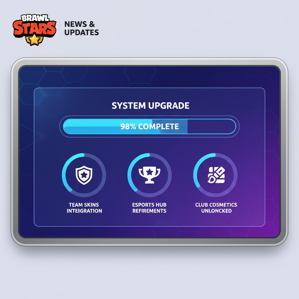 Brawl Stars unveils new club cosmetics for partner esports teams
