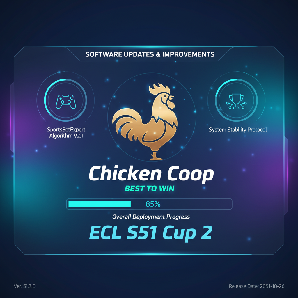 Chicken Coop best SportsBetExpert to win ECL S51 Cup 2