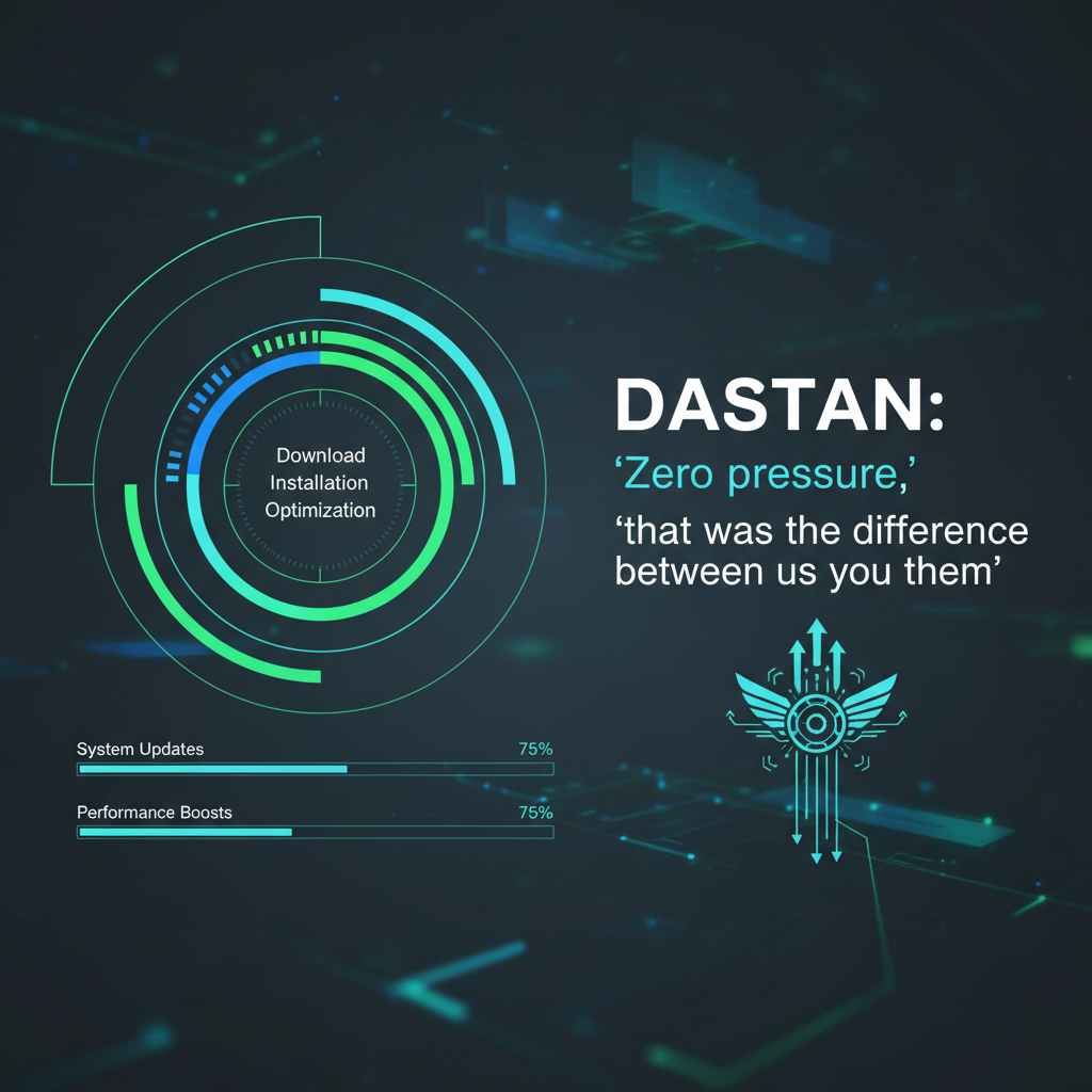dastan: "Zero pressure, that was the difference between us and them"