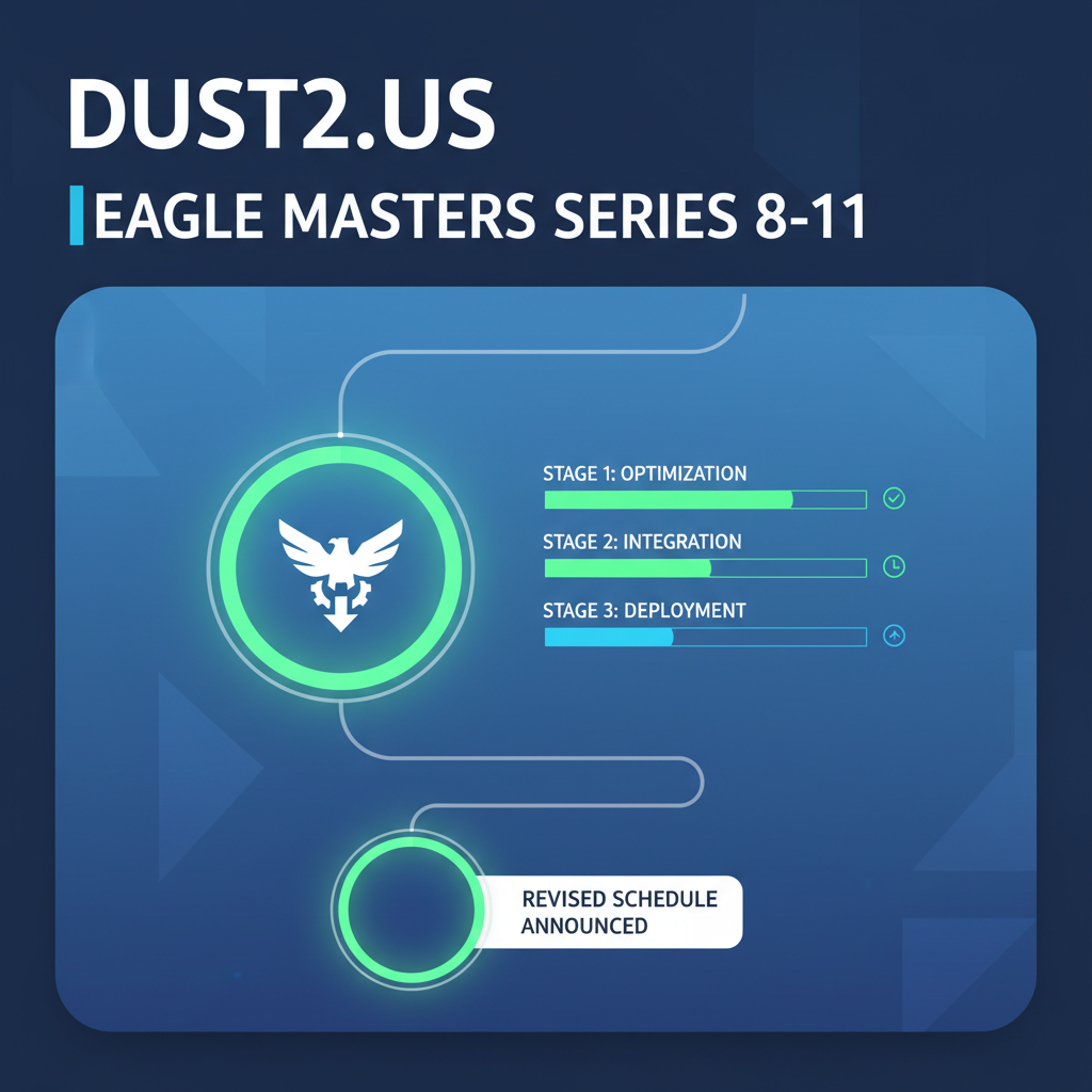 Dust2.us announces revised schedule for Eagle Masters Series 8-11