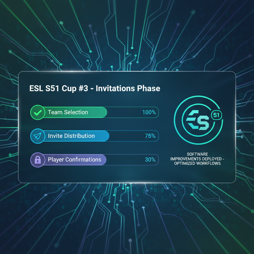 ESL announce invites for ECL S51 Cup #3