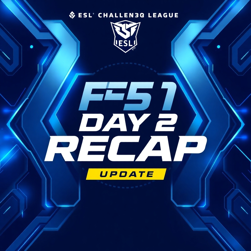 ESL Challenger League S51 Cup 3 Day 2 recap: F5 win again and FlyQuest RED eliminated