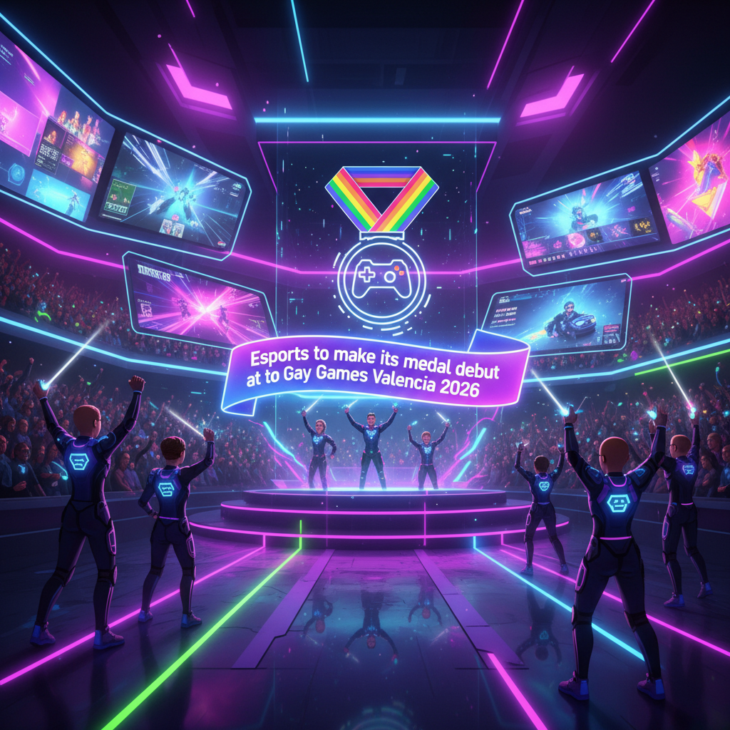 Esports to make its medal debut at Gay Games Valencia 2026