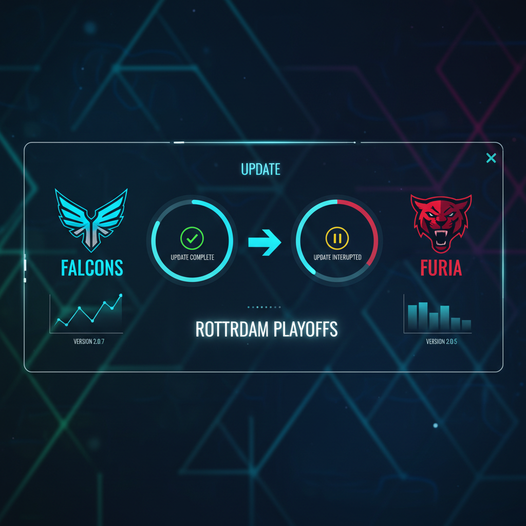 Falcons outlast FURIA to make Rotterdam playoffs