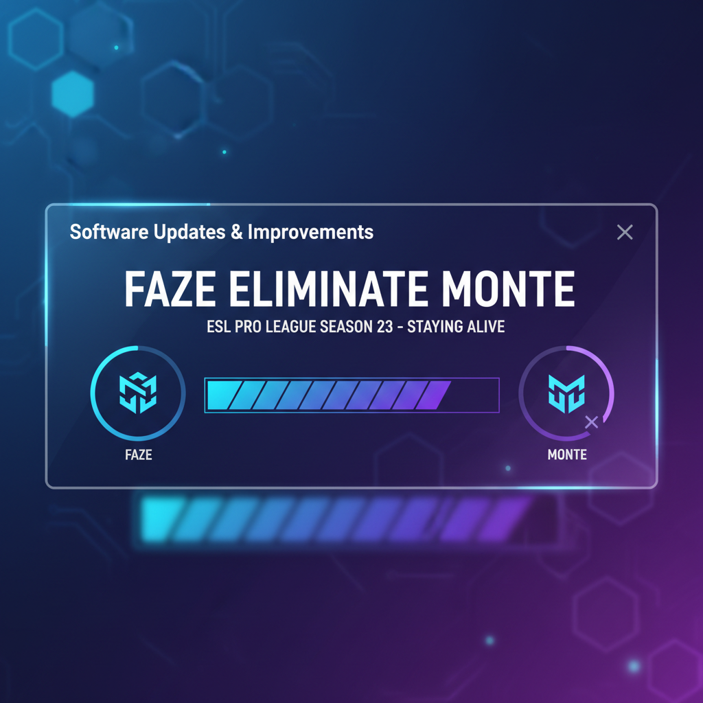 FaZe eliminate Monte to stay alive in ESL Pro League Season 23