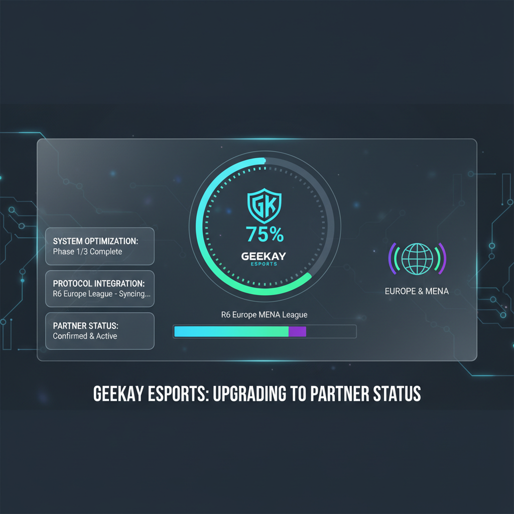 Geekay Esports returns to R6 Europe MENA League as a partner team