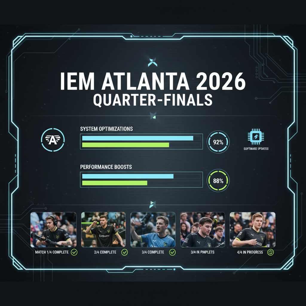 IEM Atlanta 2026 quarter-finals as they happened