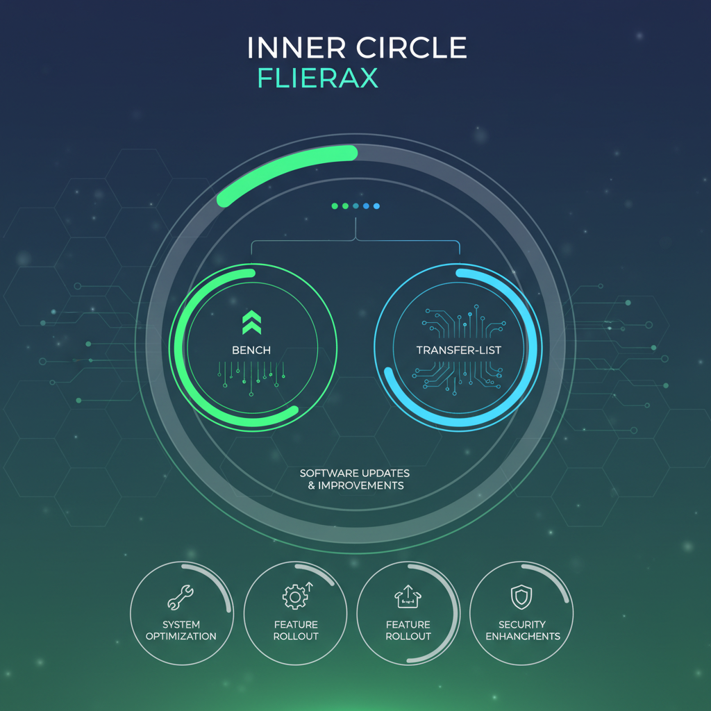 Inner Circle bench and transfer-list Flierax
