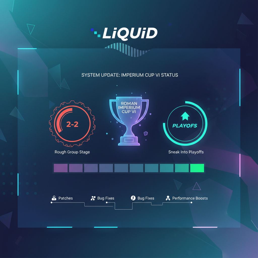 Liquid sneak into Roman Imperium Cup VI playoffs after a rough 2-2 group stage