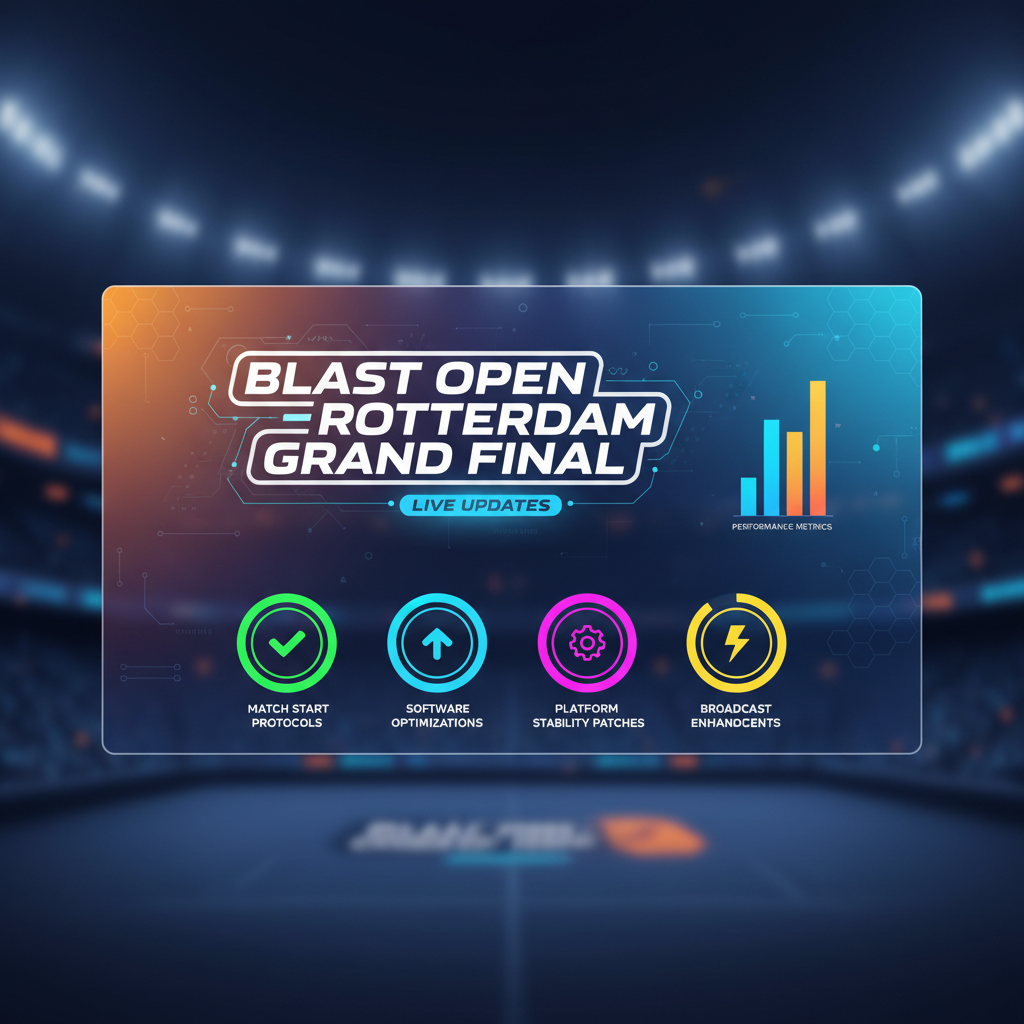 Live updates from BLAST Open Rotterdam grand final