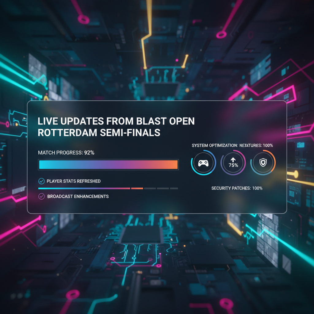 Live updates from BLAST Open Rotterdam semi-finals