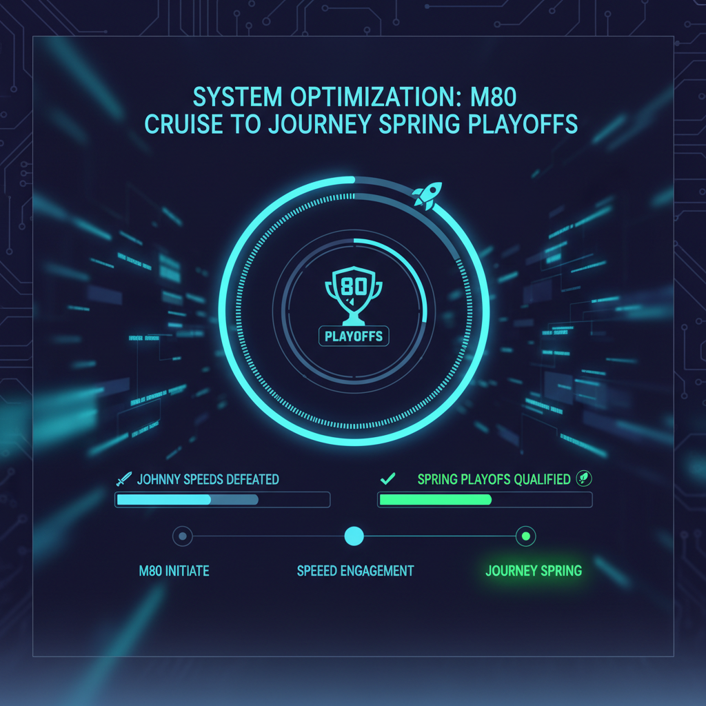 M80 cruise to Journey Spring playoffs after beating Johnny Speeds