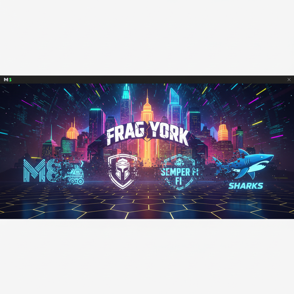 M80, Marsborne, SemperFi, and Sharks drop out of FRAG York