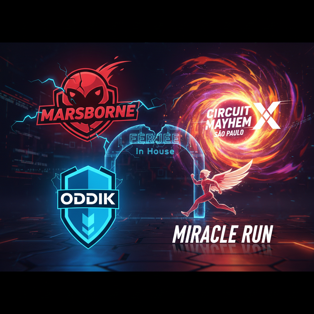 Marsborne fall to ODDIK at FERJEE In House, putting Major hopes in miracle run at Circuit X Mayhem São Paulo