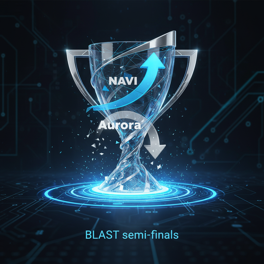 NAVI make BLAST semi-finals over Aurora