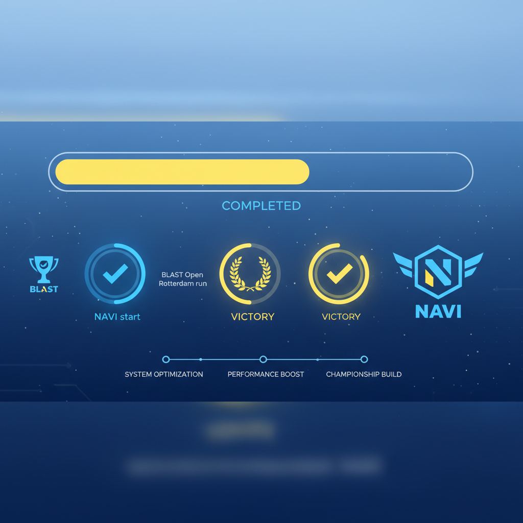 NAVI start BLAST Open Rotterdam run with victory