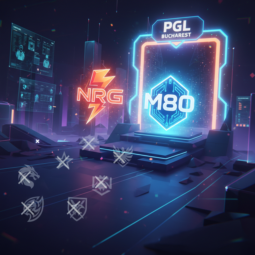 NRG and M80 claim spots at PGL Bucharest as seven top teams skip Romanian tournament