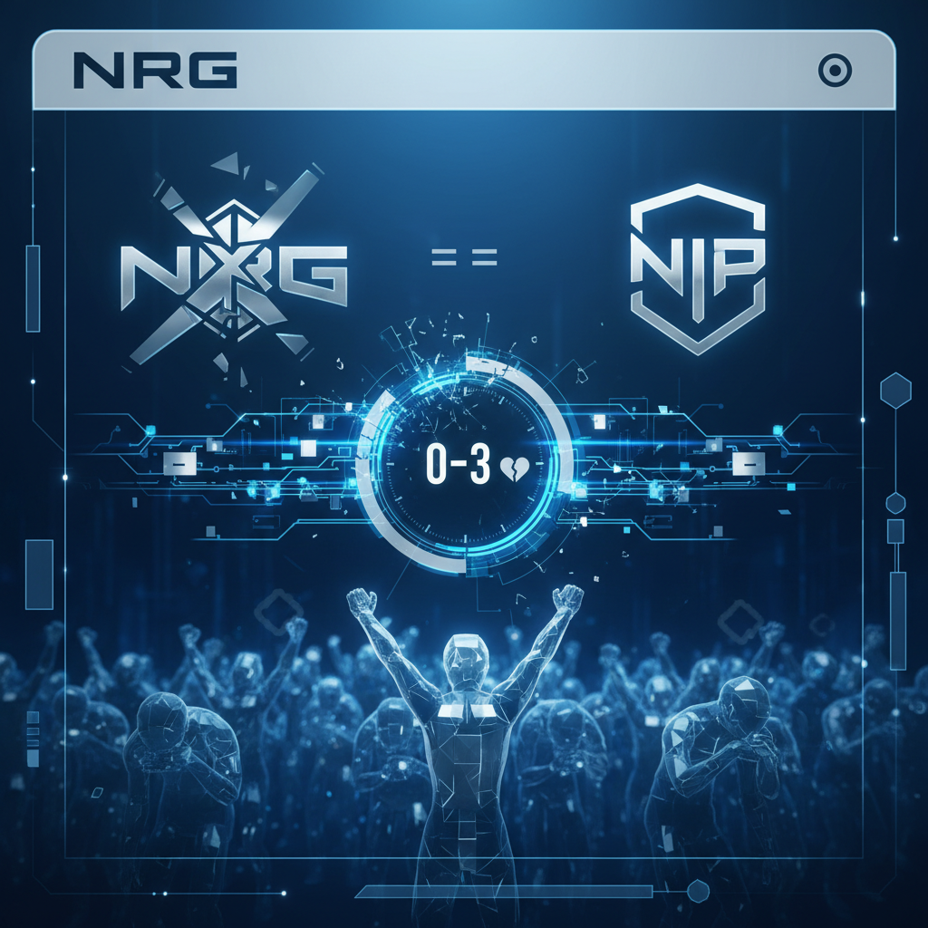 NRG eliminated from EPL S23 0-3 after heartbreaking decider against Ninjas in Pyjamas.