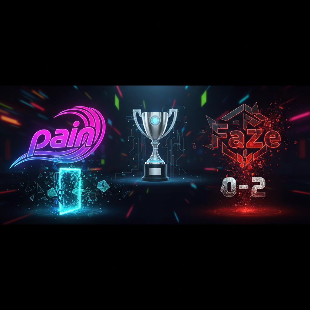 paiN compound FaZe's misery by sending them to 0-2 pool at EPL