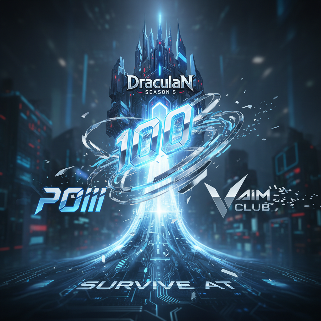 poiii shines as 100 Thieves rebound v. aim club, survive at DraculaN Season 5