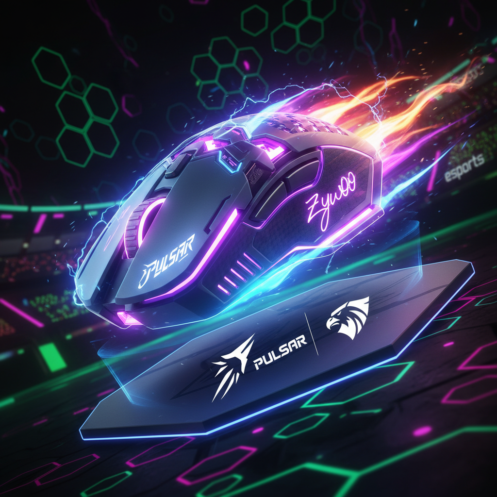 Pulsar unveils new gaming mouse in collaboration with ZywOo