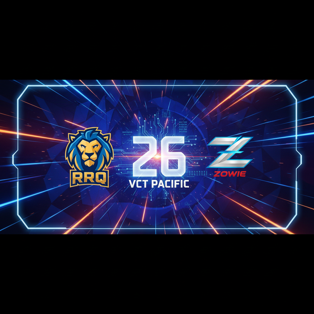 RRQ partners with ZOWIE for VCT Pacific 2026