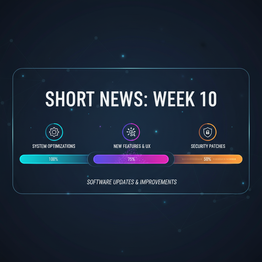 Short news: Week 10