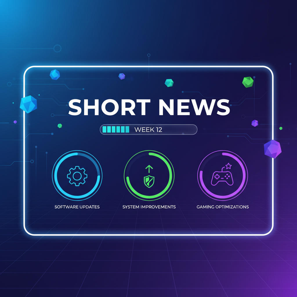 Short news: Week 12