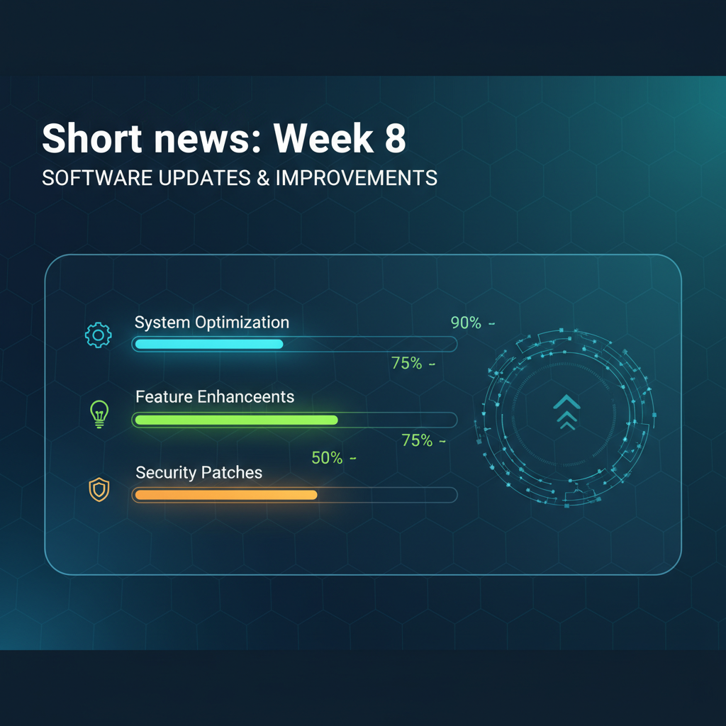 Short news: Week 8