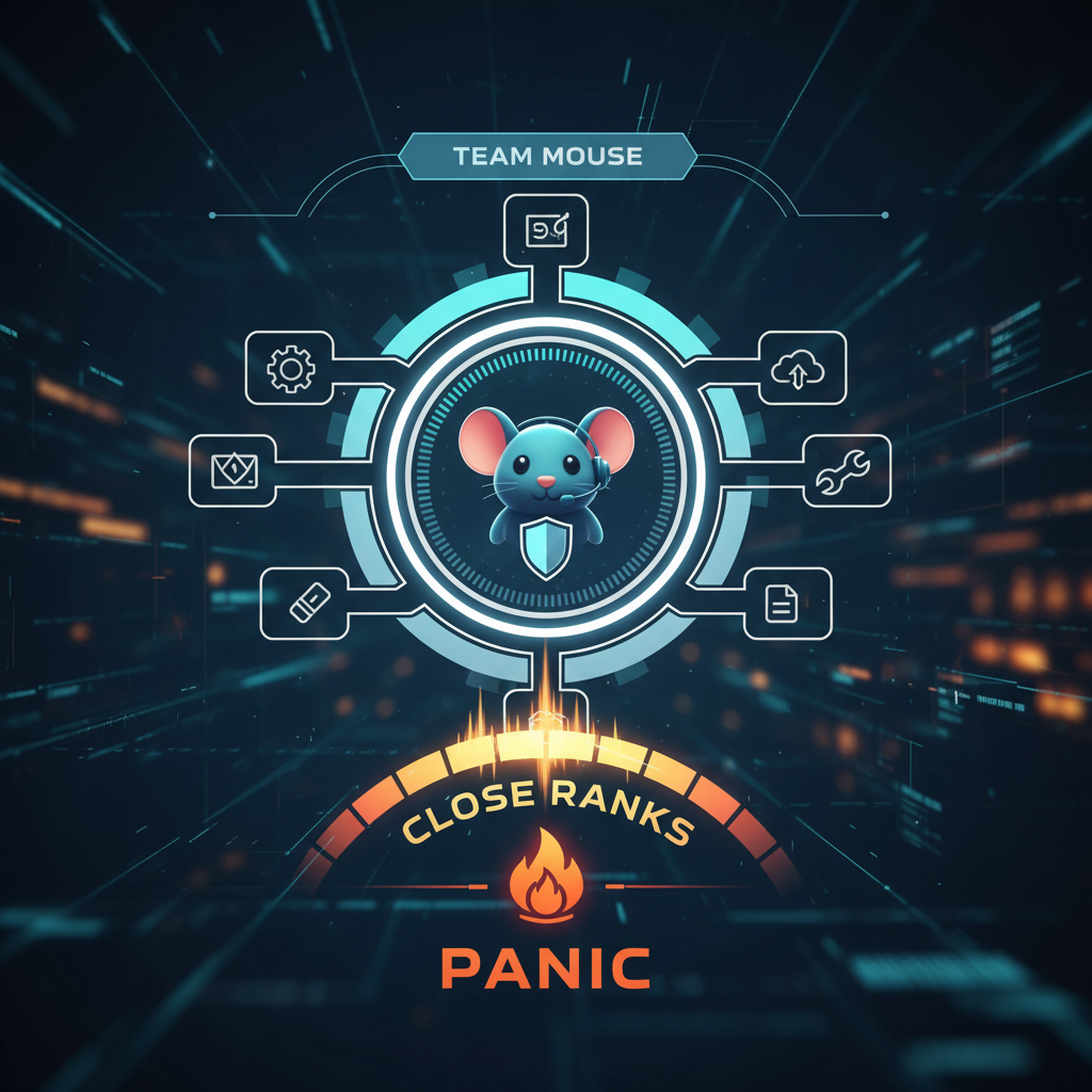 team mouse close ranks with Panic
