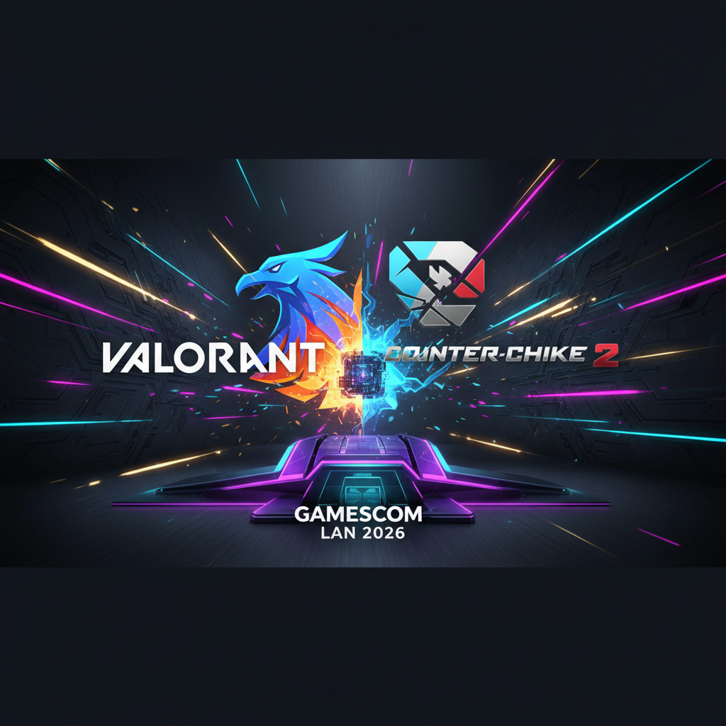 VALORANT and CS2 among Gamescom LAN 2026 title line-up