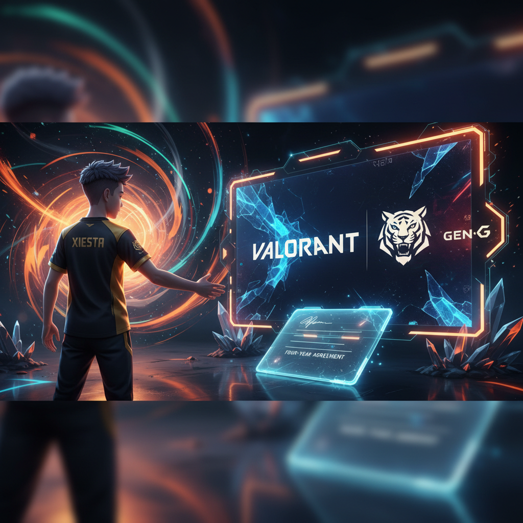 VALORANT player Xiesta signs a four-year contract with Gen.G