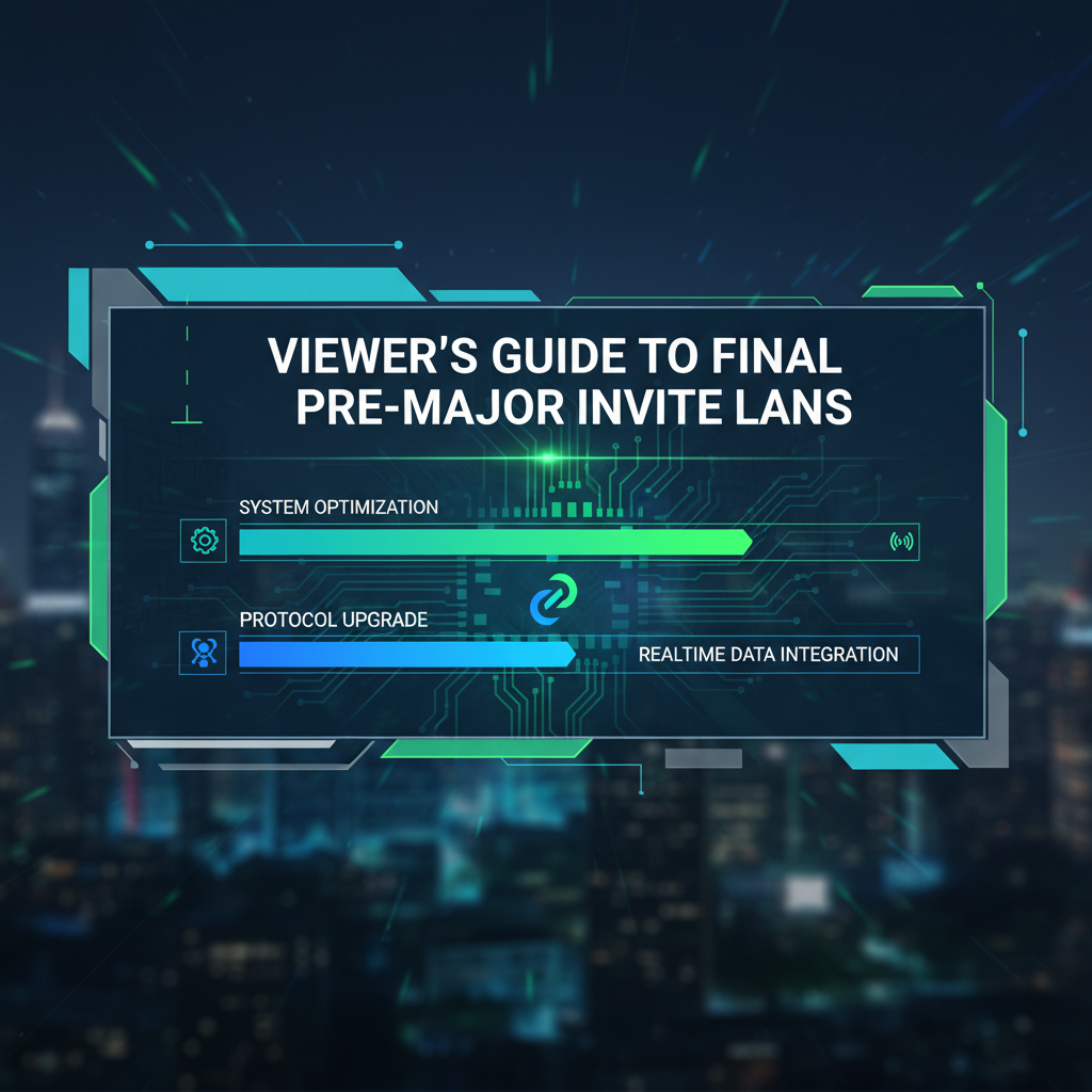 Viewer's guide to final pre-Major invite LANs