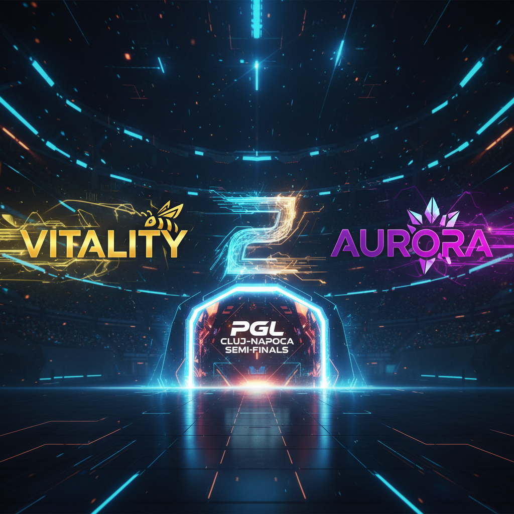 Vitality defeat Aurora in two to reach PGL Cluj-Napoca semi-finals
