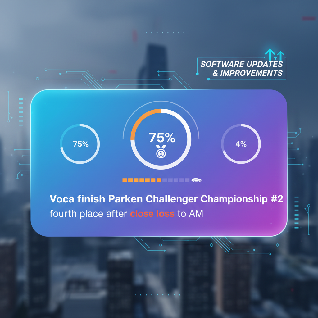 Voca finish Parken Challenger Championship #2 in fourth place after close loss to AM
