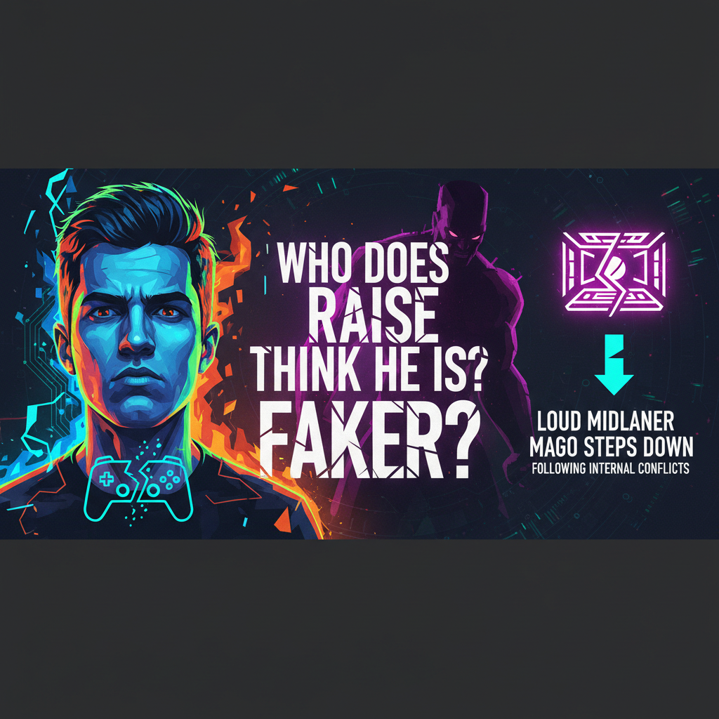 “Who does Raise think he is? Faker?”: LOUD midlaner Mago steps down following internal conflicts