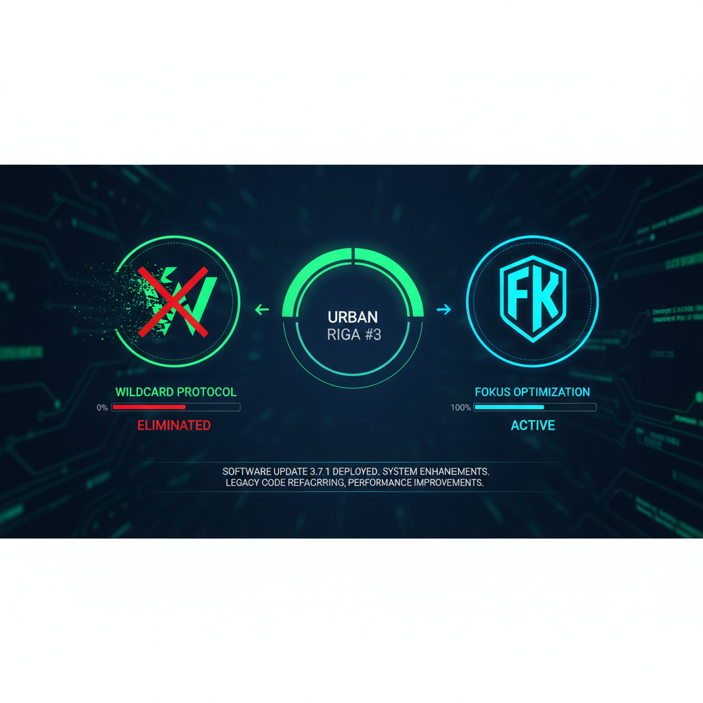Wildcard eliminated by FOKUS at Urban Riga #3