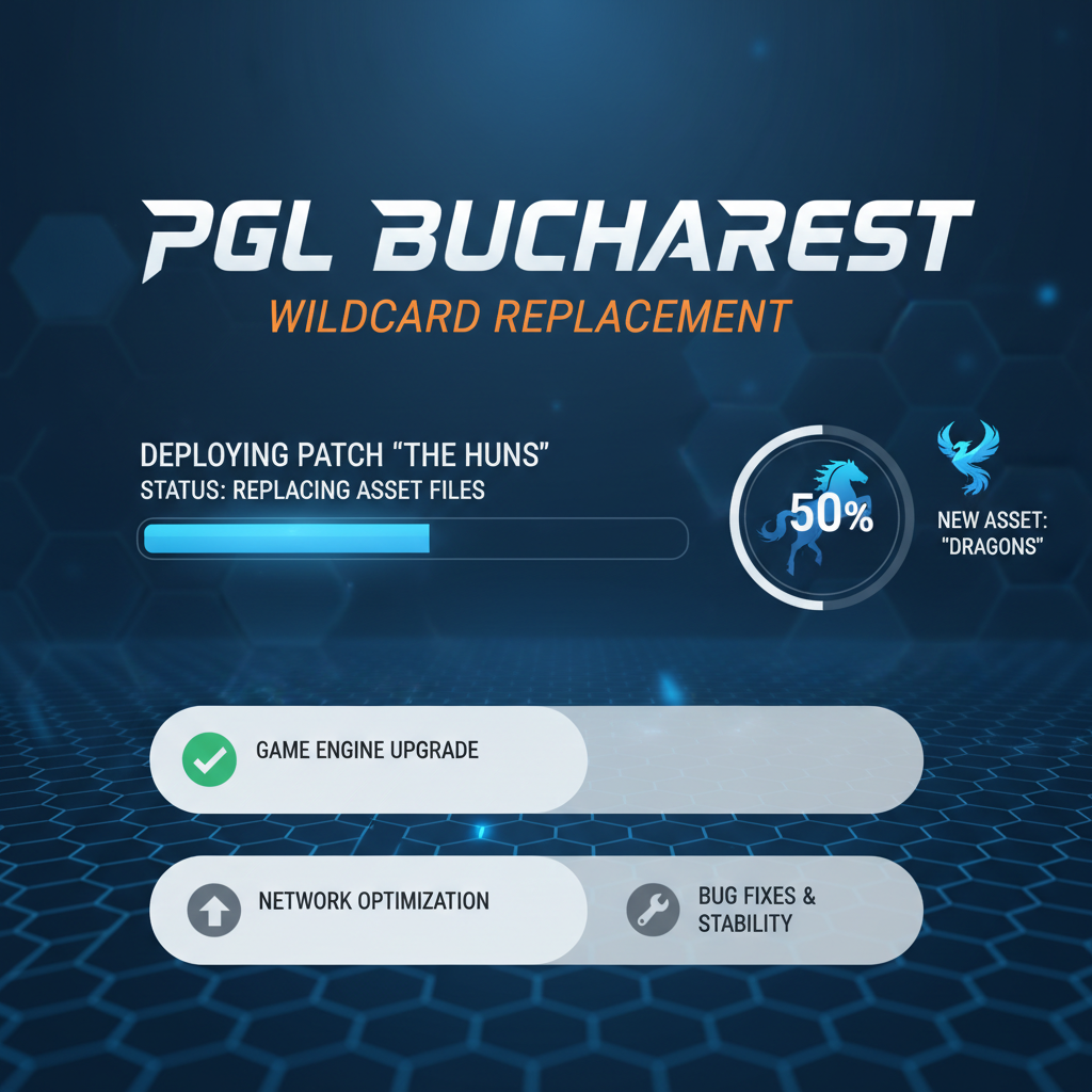 Wildcard replace The Huns at PGL Bucharest